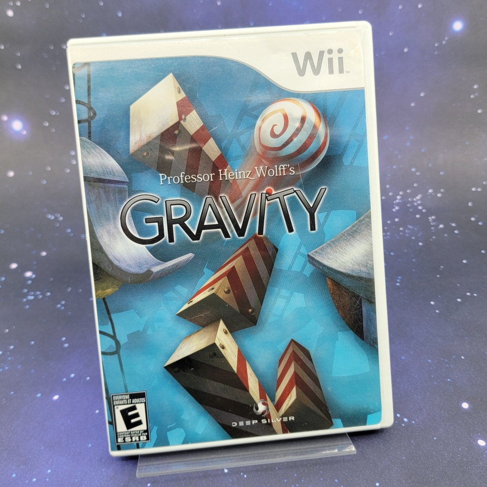 Professor Heinz Wolff's Gravity Nintendo Wii Game Deep Silver Complete CIB